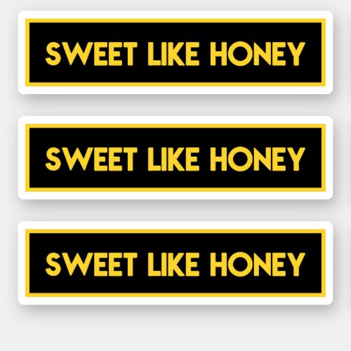 Sweet Like Honey Sticker