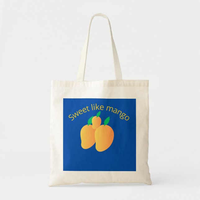 Sweet like mango  tote bag (Front)