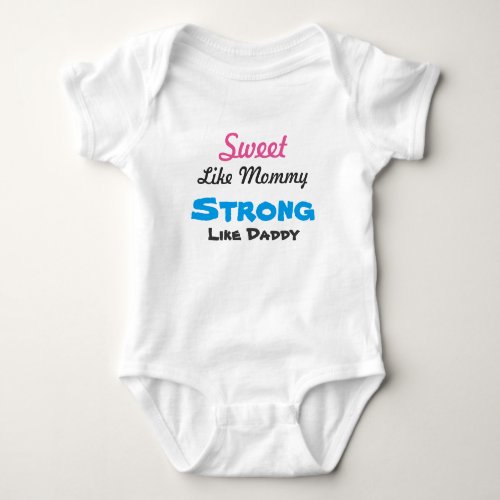 Sweet Like Mommy Baby Bodysuit