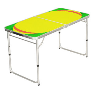 Sweet Like Summer Family Game Room Beer Pong Table