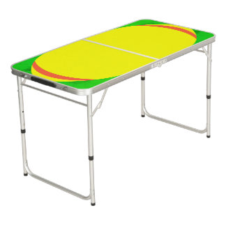 Sweet Like Summer | Family Game Room Beer Pong Table