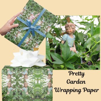 Sweet Li'l Gardener Wrapping Paper by CatsEyeViewGifts at Zazzle