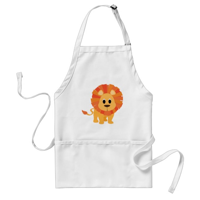 Sweet Lion Adult Apron (Front)
