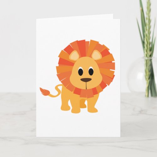 Sweet Lion Card