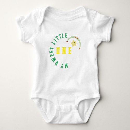 Sweet little angel  baby bodysuit