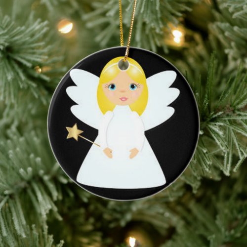 **SWEET LITTLE ANGEL**  CHRISTMAS ORNAMENT