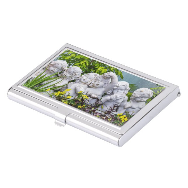 Sweet little angels... business card case (Front)