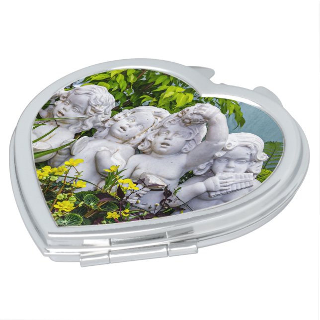 Sweet little angels... compact mirror (Turned)
