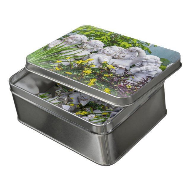 Sweet little angels... jigsaw puzzle (Lid Open)