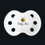 Sweet Little Baby Bee Pacifier<br><div class="desc">Part of the sweet little baby bee collection this pacifier is perfect for the new baby of the hive. Matching mommy bee and daddy bee products can be found in the collection along with other items such as baby shower invitations,  stickers and more.</div>
