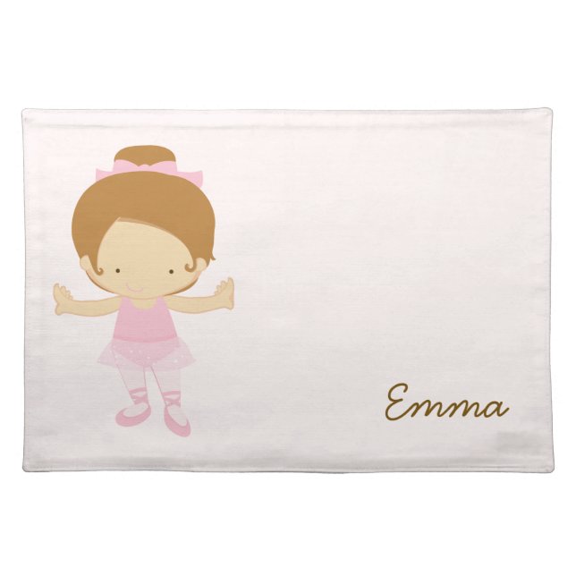 Sweet Little Ballerina Placemat (Front)