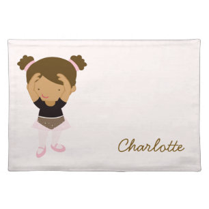 Sweet Little Ballerina Placemat
