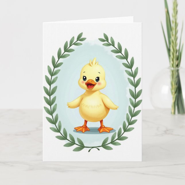 Sweet Little Birdie Card (Front)