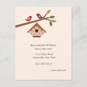 Sweet Little Birds New Address Announcement