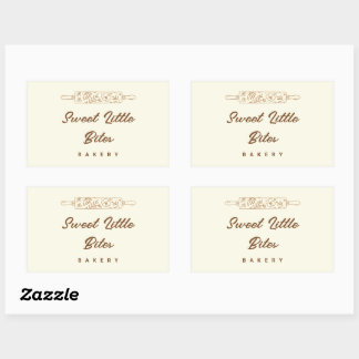 Sweet Little Bites Bakery Logo Sticker