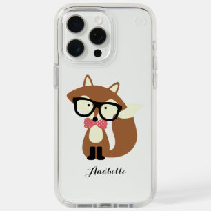 Sweet Little Brown Fox Personalized iPhone 15 Pro Max Case