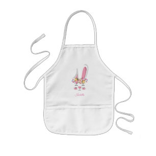 Sweet Little Bunny 🐰 Face Kids' Apron