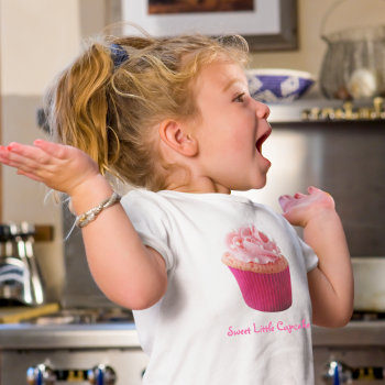 Sweet Little Cupcake Toddler T-shirt by efhenneke at Zazzle
