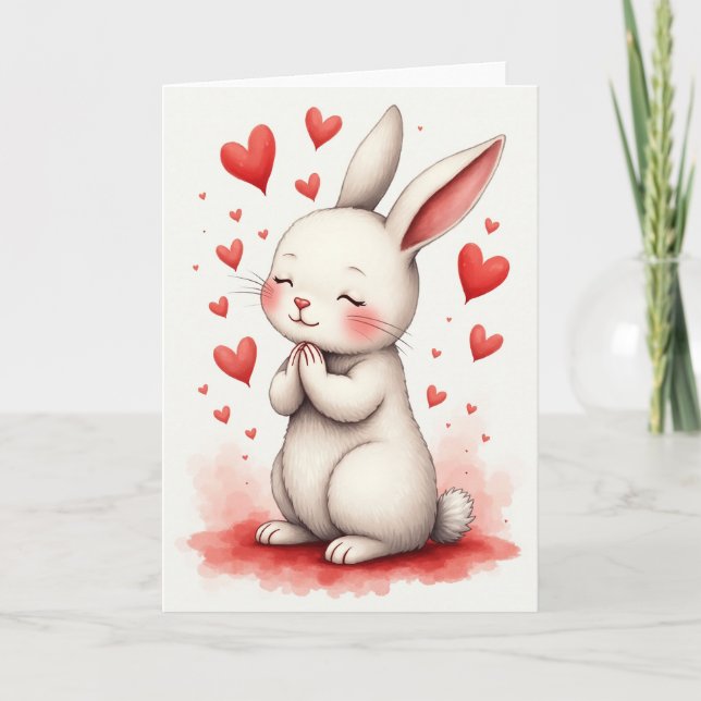 Sweet Little Friend Greeting Card (Front)