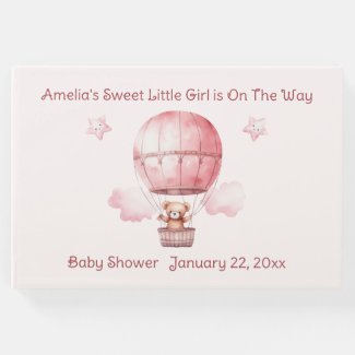 Sweet Little Girl on the Way Baby Shower