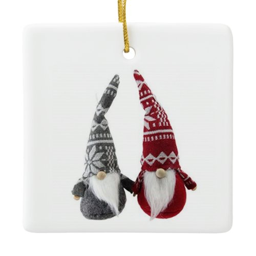 *SWEET LITTLE GNOMES*  CHRISTMAS ORNAMENT