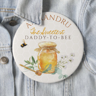 Sweet Little Honey Baby Shower Button