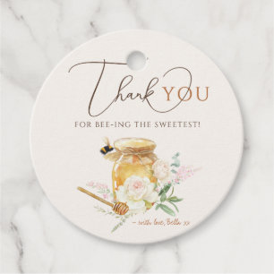 Sweet Little Honey Baby Shower Favor Tags