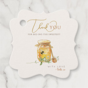 Sweet Little Honey Baby Shower Favor Tags