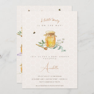 Sweet Little Honey Baby Shower Invitation