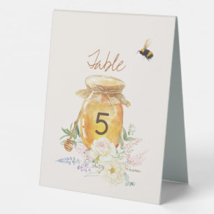 Sweet Little Honey Baby Shower Mommy to Bee Table Tent