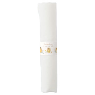 Sweet Little Honey Baby Shower Napkin Bands