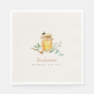 Sweet Little Honey Baby Shower Napkins