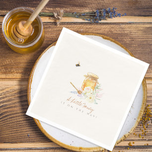 Sweet Little Honey Baby Shower Napkins