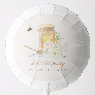 Sweet Little Honey Baby Shower Welcome Sign Balloon