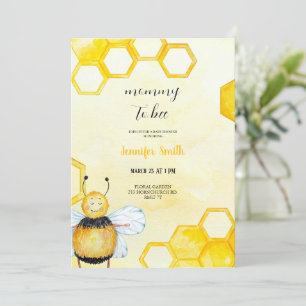sweet little honey babyshower Invitation