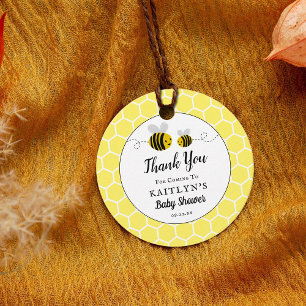 Sweet Little Honey Bee Baby Shower Favor Tags