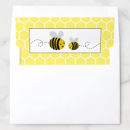 Sweet Little Honey Bee Envelope Liner