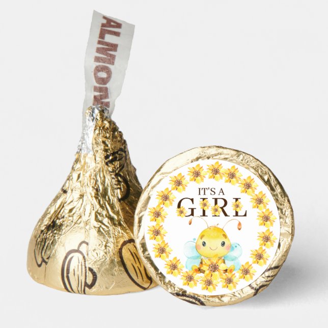 Sweet Little Honey Bee It' a Girl Hershey®'s Kisses® (Front)