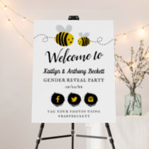 Sweet Little Honey Bee Party Welcome Sign