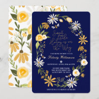 Sweet Little Honey On The Way | Bee Baby Shower Invitation