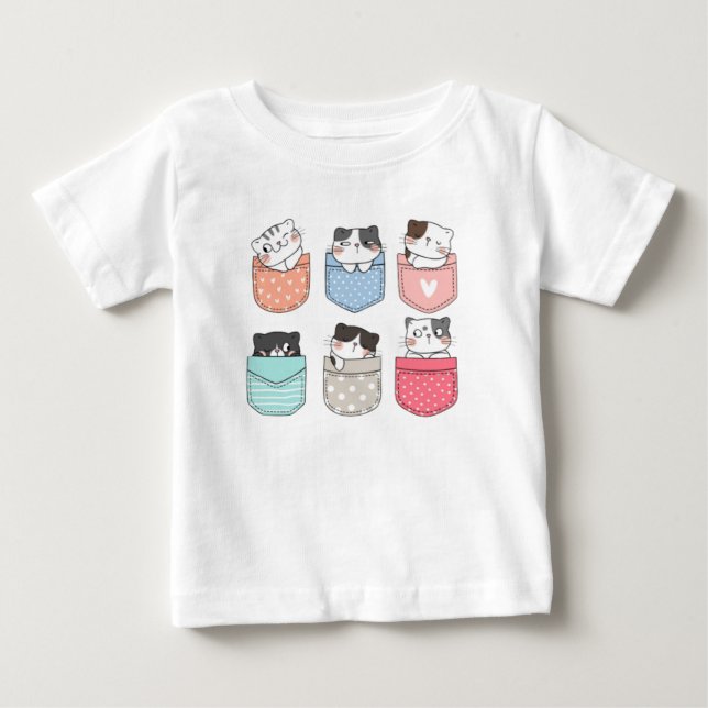 Sweet little kitten baby T-Shirt (Front)