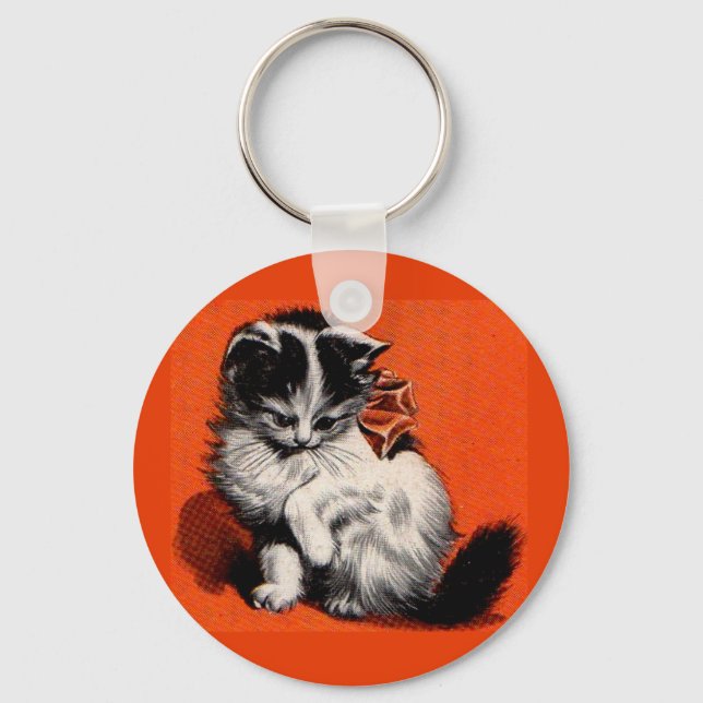 sweet little kitten keychain (Front)
