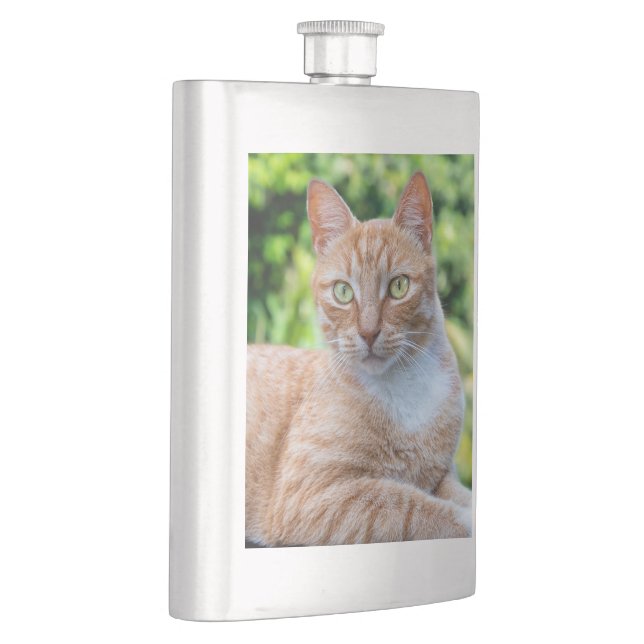 Sweet little kitty flask (Right)