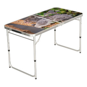 Sweet little koala beer pong table