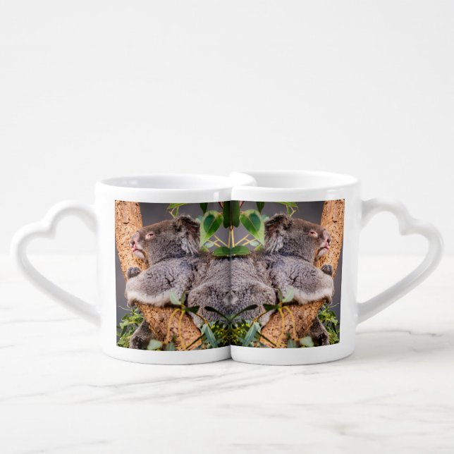 Sweet little koala coffee mug set (Front Nesting)