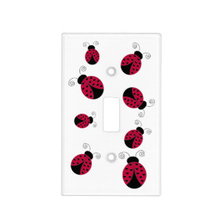 Sweet Little Ladybugs Light Switch Cover