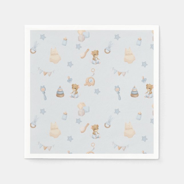 Sweet Little Mouse Paper Napkin (Front)