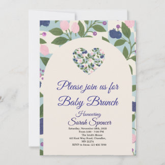 Sweet Little One Baby Shower Invitation
