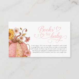 Sweet little patch pumpkin florals is on the way  enclosure card