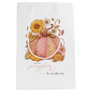 Sweet Little patch pumpkin florals is on the way Medium Gift Bag